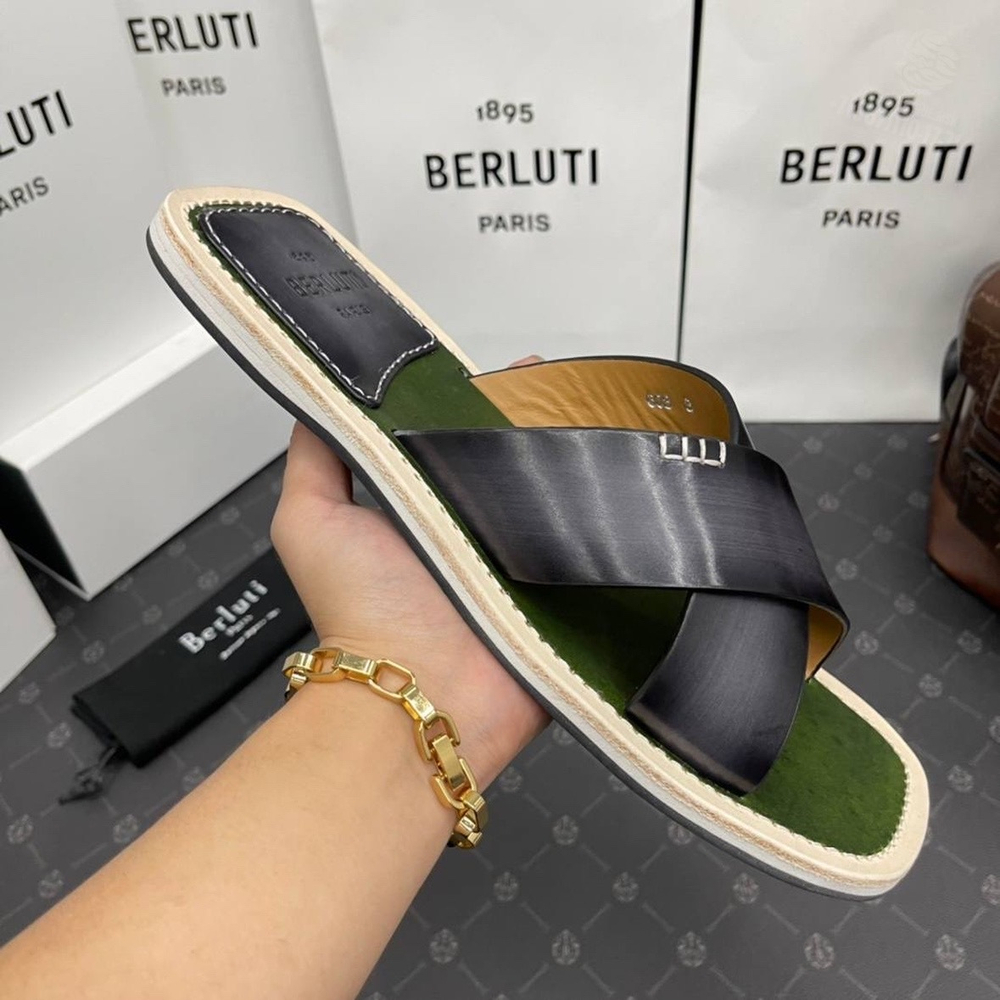 Шлепанцы Berluti