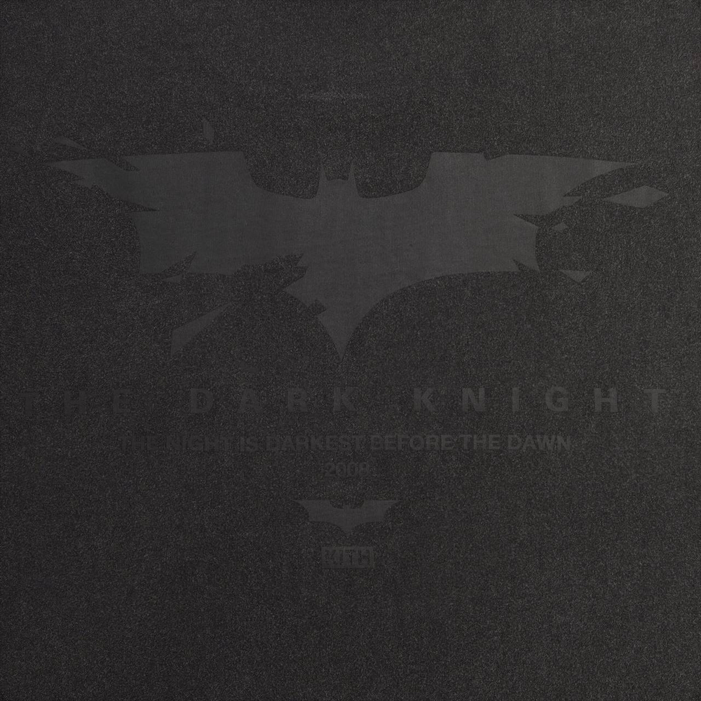 Футболка KITH x BATMAN Dark Knight International Vintage Black Tee
