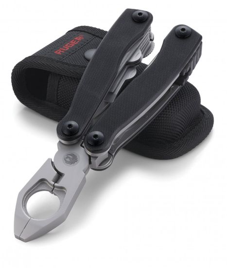 Мультитул CRKT Плоскогубцы,Гильза,резак,3 Плоских ключа,3/32, 5/32 шестигранные ключи,рук.G10,чехол полиэст.