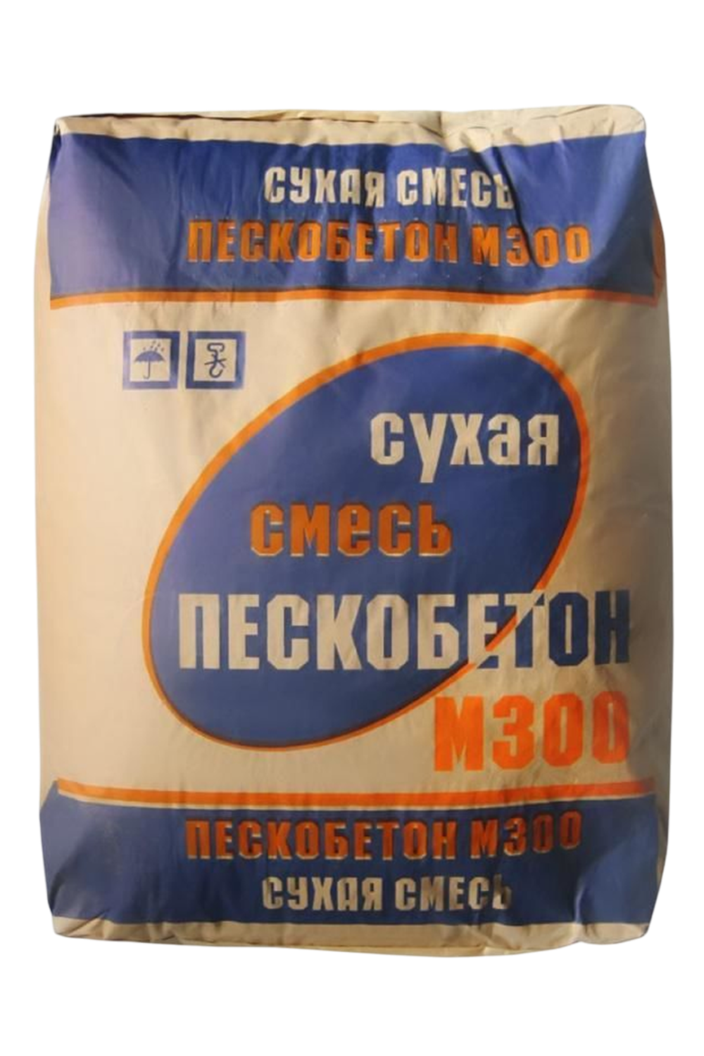 Сухая смесь М-300 пескобетон (40кг)