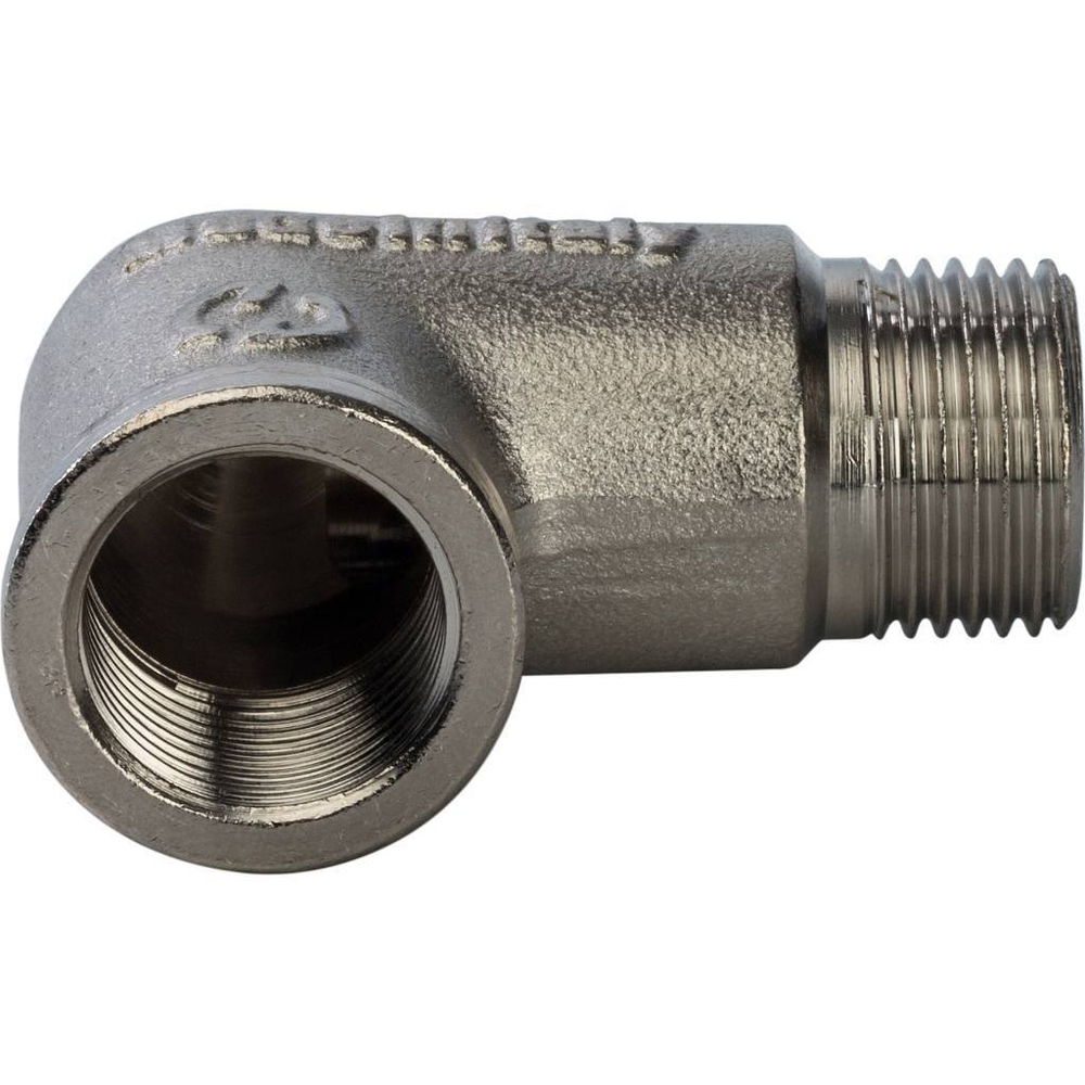 Угольник STOUT никелированный 3/8" ВР/НР
