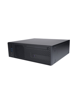 Slim Case InWin CJ708BL IP-S265AU7-2 80plus Bronze, U3*2+U2*2+A(HD)+TYPE 3.1C + FAN 80*15mm + intrusion switch Micro-ATX, mini-ITX