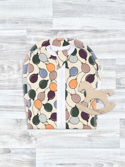 Пелёнка-кокон Mjölk Шарики