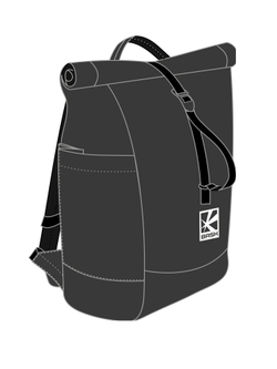 РЮКЗАК С КЛАПАНОМ-СКРУТКОЙ BASK SCOUT V2 15