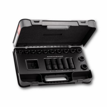 235 1/2 M/C21 Набор из 21 ударной головки 1/2", в ящике из пластмассы, USAG (Италия)