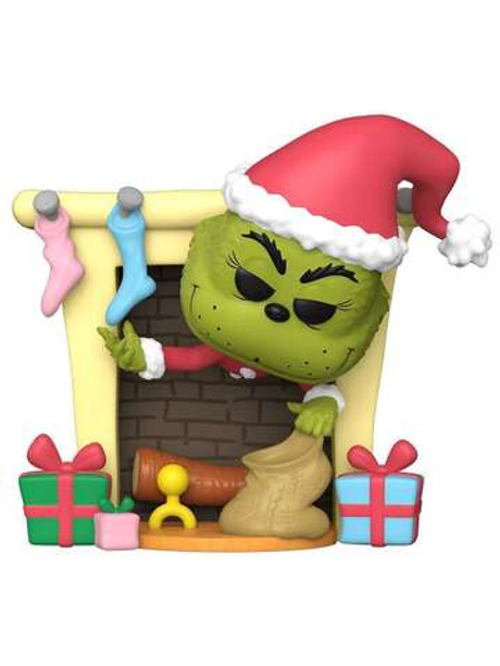 Фигурка Funko POP! Deluxe How the Grinch Stole Christmas Grinch w/Bag (35) 80972
