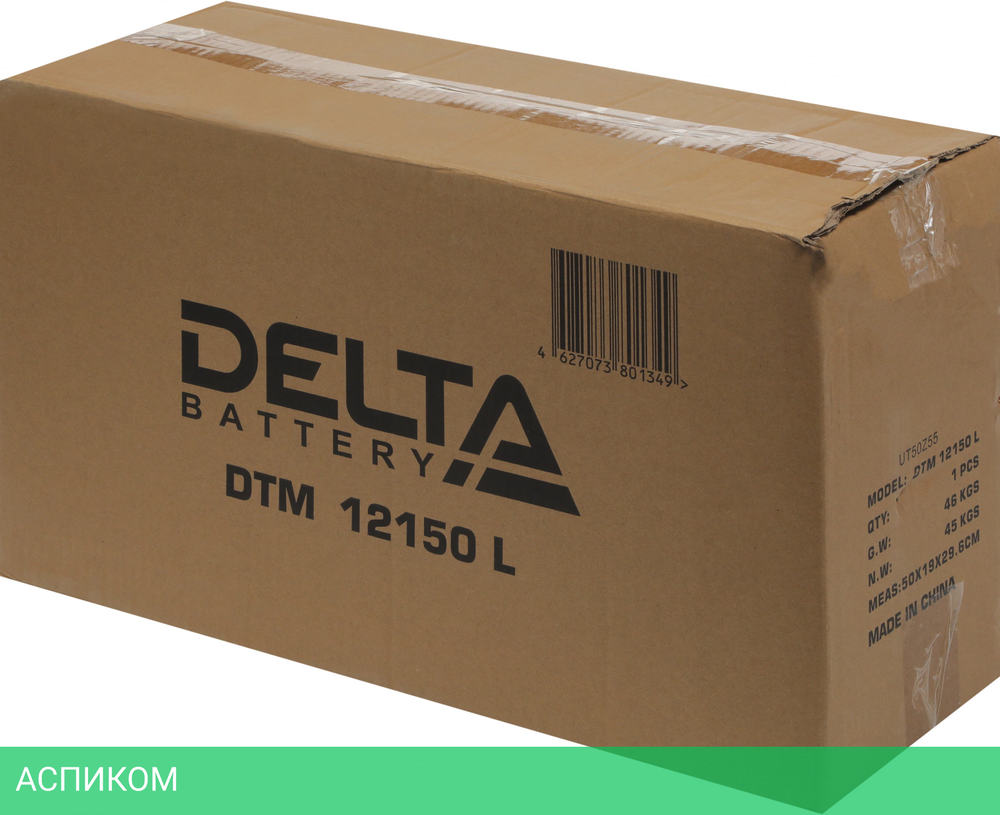 Аккумулятор для ИБП Delta DTM 12150 L