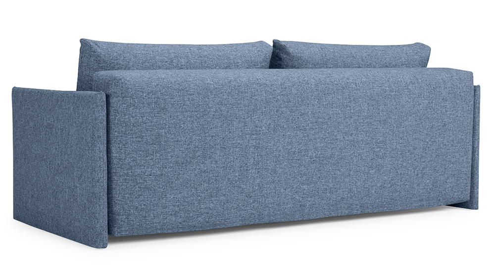 Диван Коя Лайт Strong Plus 09 208*94*80 см, Синий Рогожка Еврокнижка Фиеста