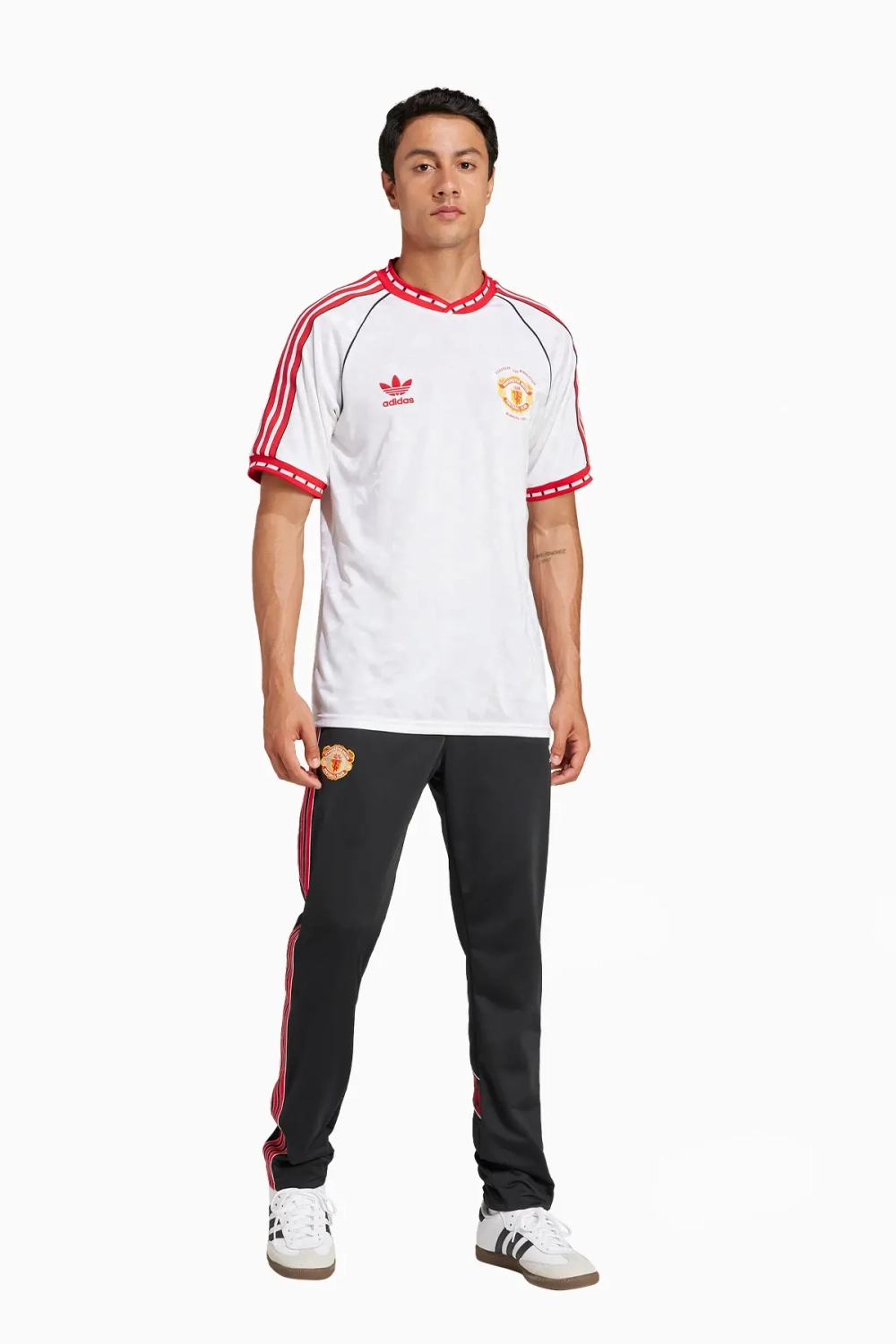 Футболка adidas Manchester United 1991 Away - белый