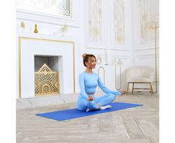 Коврик для фитнеса и йоги DFC Yoga 173x61x0,6 см