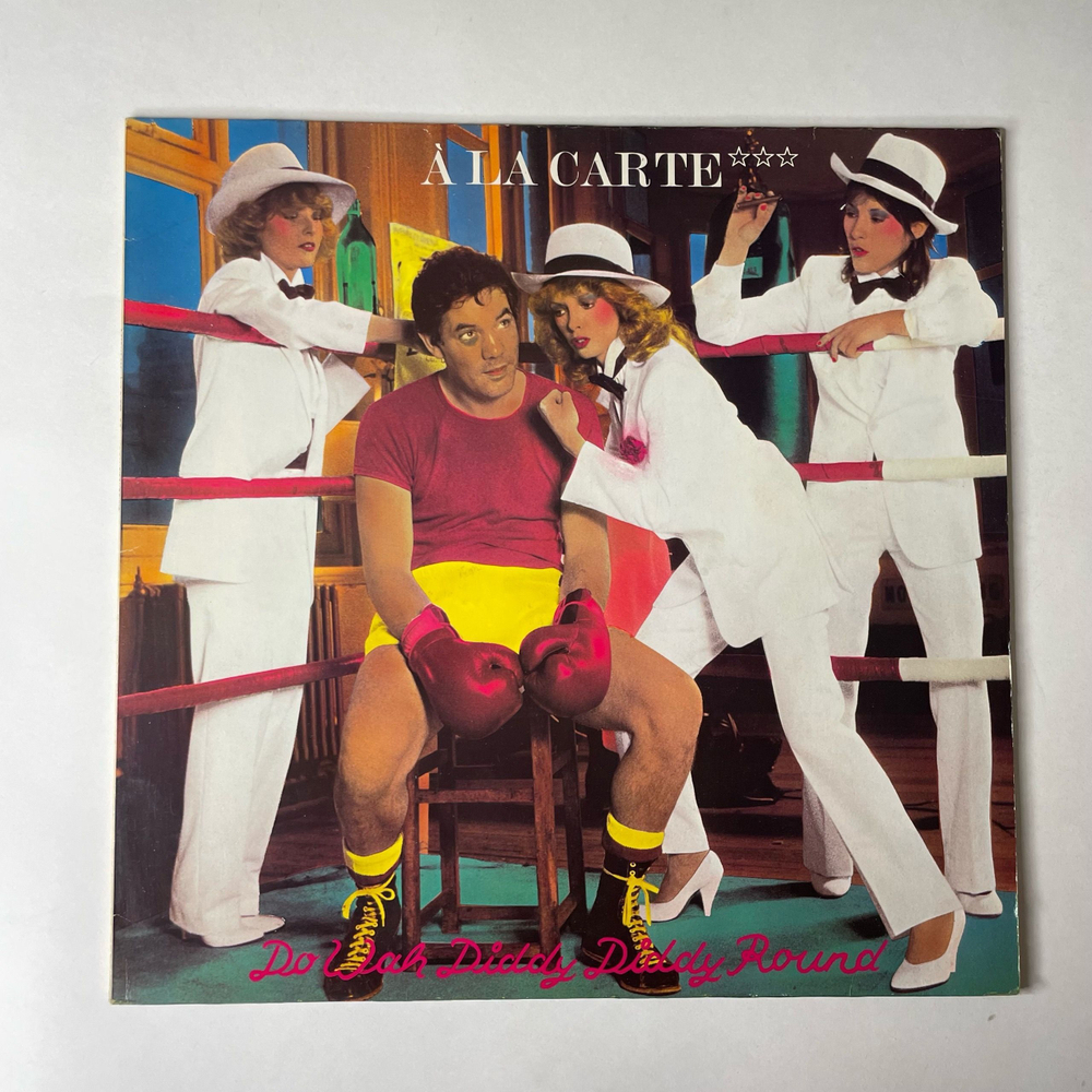 Винтажная виниловая пластинка LP A La Carte Do Wah Diddy Diddy Round (Германия 1980)