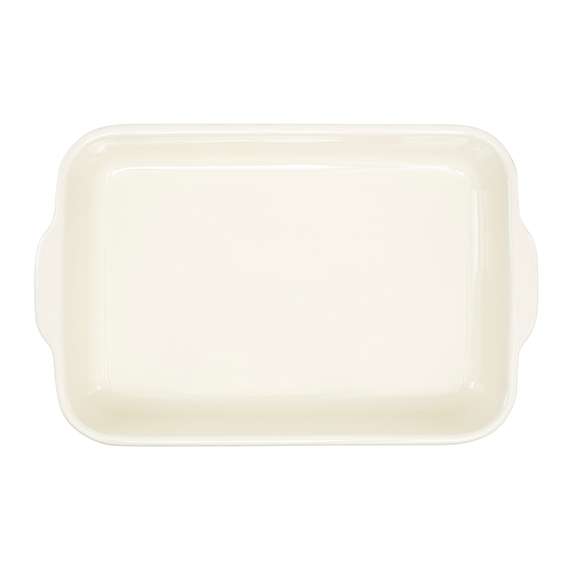 Блюдо для запекания birds of paradise, 30х19 см, кремовое