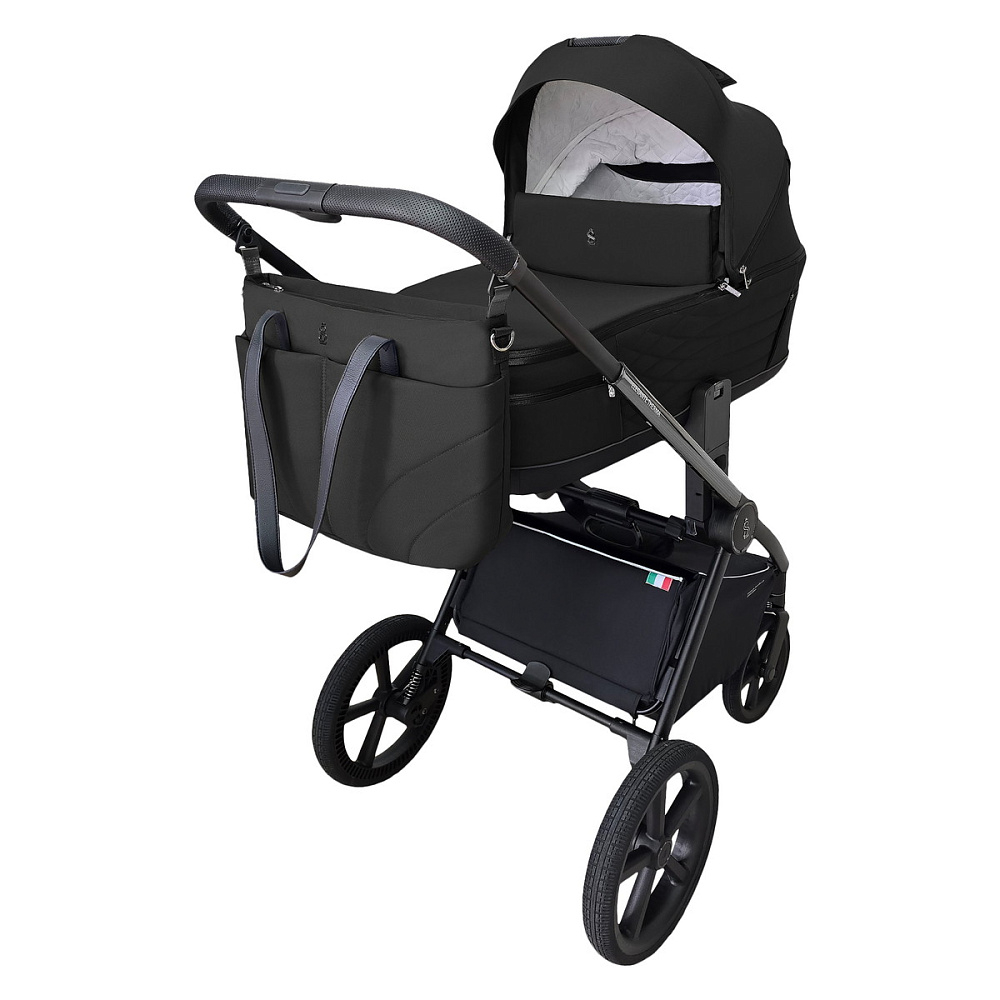Детская коляска 3 в 1 Sweet Baby SBL Elegante Therma 427643 Black