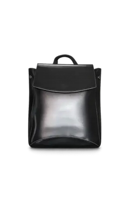 Рюкзак-сумка женский QOZA из экокожи, черный