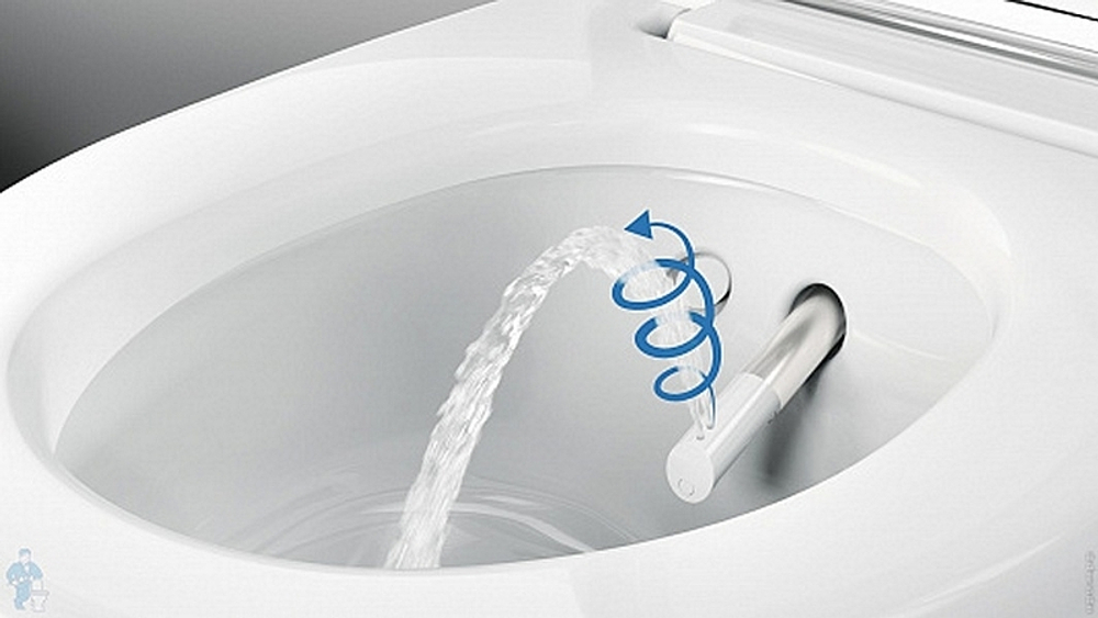 Унитаз-биде Geberit AquaClean Sela 146.224.11.1 подвесной с сиденьем Микролифт