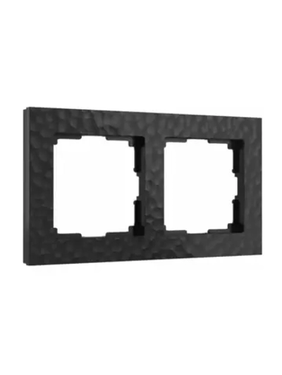 Рамка 2-я Werkel Hammer W0022408 черный