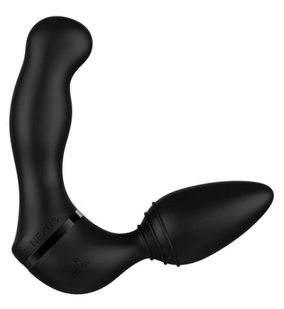 Черный гибридный вибромассажер Nexus Revo Twist (Цвет: черный)
