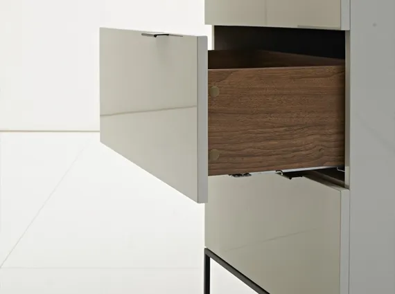 Шифоньер Angel Cerda Personale CP1406-A/7019 жемчужно-серый