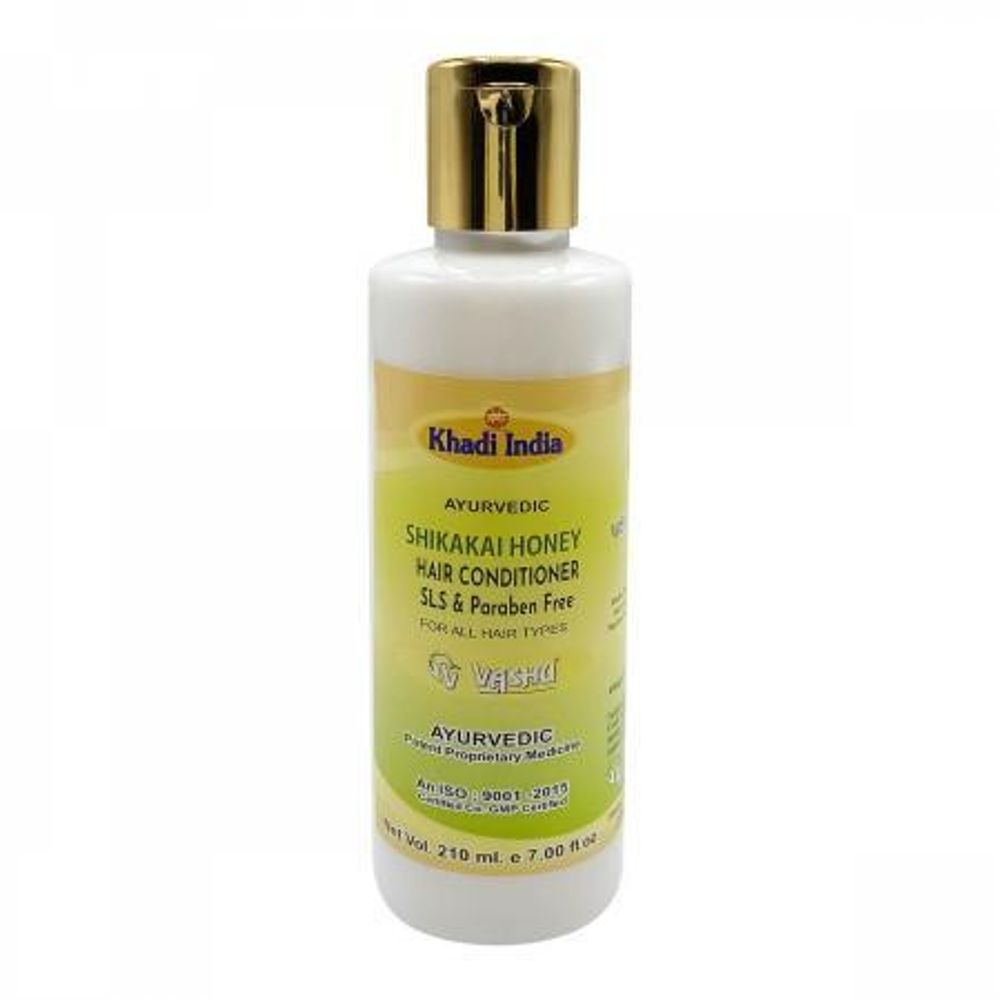 Кондиционер травяной Khadi India Шикакай и Мёд 210 мл