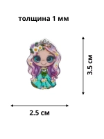 Акриловые кабашоны для бантиков