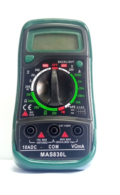 Мультиметр цифровой профессиональный MAS-830L