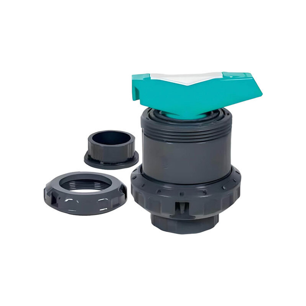 Кран шаровой 40мм Gemas HDPE-EPDM (131114)