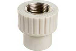 Муфта комбинированная PPR внутр. р. 25х3/4, серый, РТП (10936)