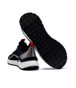 Кожаные кроссовки comb.space Iceberg - черный(IU1638)