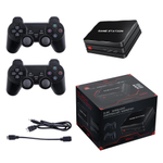 Игровая консоль, ТВ-приставка с беспроводным контроллером "M8 Plus - Game Station" 2 Геймпада, 64bit, 10000игр, 32GB/ 64GB