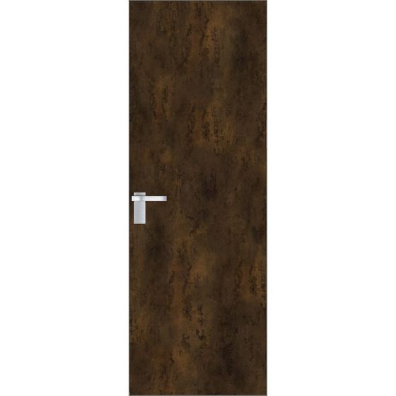 Алюминиевая дверь 1AGК бронза кромка матовая