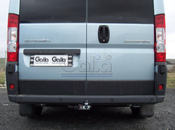 Фаркоп оцинкованный Galia C042C для Citroen Jumper 2006-, FIAT Ducato 2006-, Peugeot Boxer 2006- L1, L2, L3, L4(паспорт и сертификат в комплекте)(без электрики)