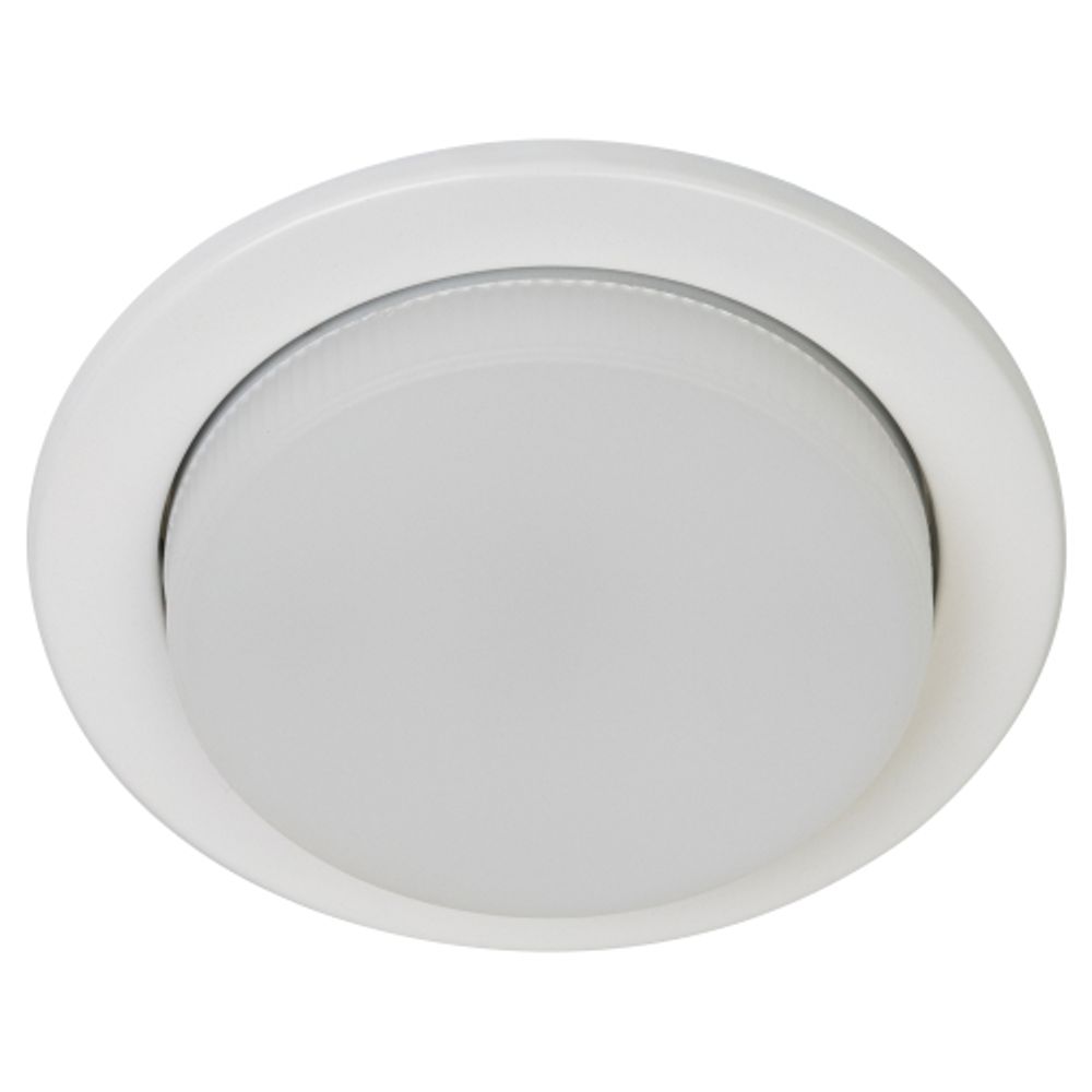 Светильник встраиваемый ЭРА KL70 WH-10 под лампу GX53 белый набор 10 шт | Встраиваемые светильники Для ламп GX53