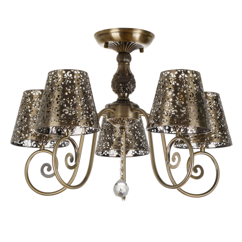 Потолочная люстра MyFar Luna MR1315-5C с подвесками