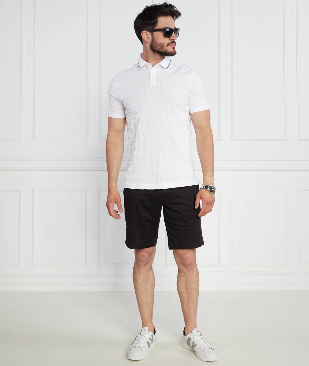 Поло Armani Exchange - белый(3RZFFE ZJ2ZZ)