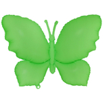 Шар Фольгированный Бабочка неон зеленая (Зеленый)