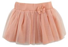 Нарядная юбка нежно-персикового цвета Wojcik