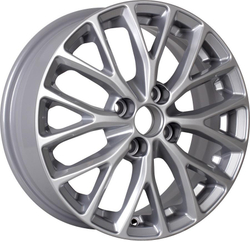 K&K KC782 6x15 4x100 ET 48 Dia 54.1 (silver)