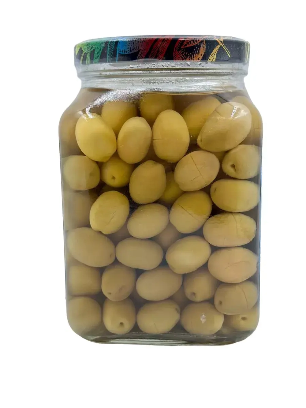 Турецкие зеленые оливки в рассоле 4XL ,Kirma ( 850гр.)