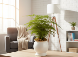 Аспарагус Earth Mexican Fern пластиковый горшок д.12