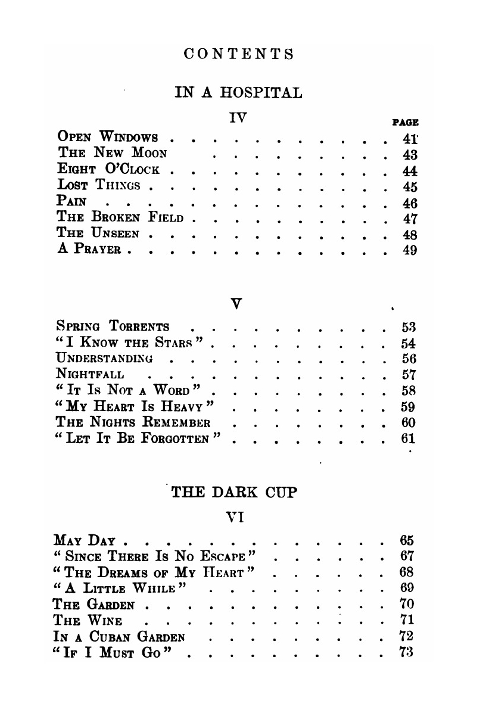 Flame and Shadow | Sara Teasdale