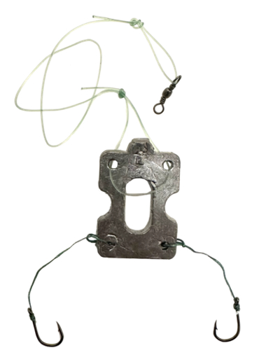 Монтаж д/ловли карпа 032 40г  2 крючка