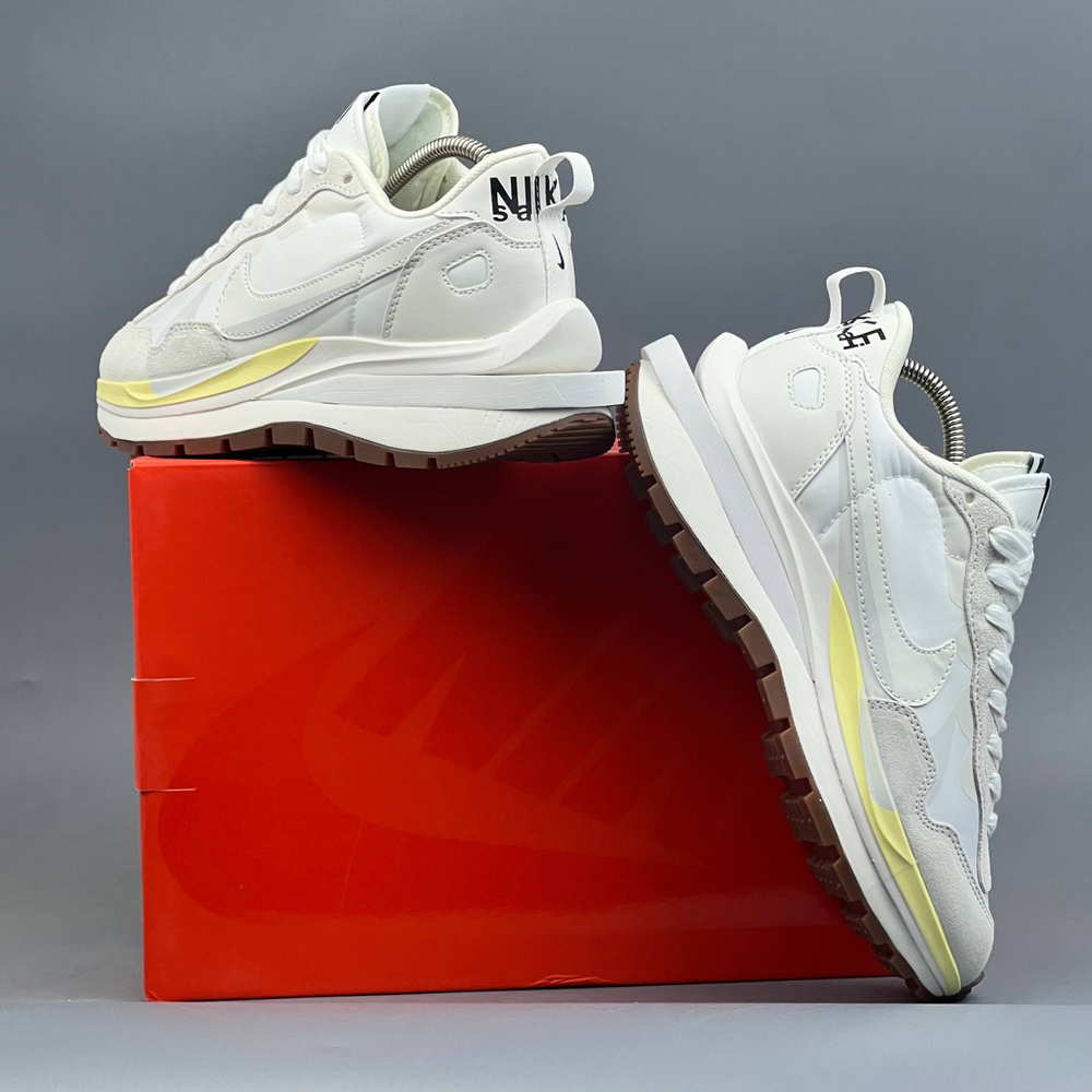 Кроссовки Nike Vaporwaffle Sacai Sail Gum #653 (бел.)