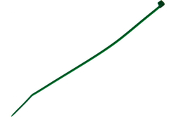 Нейлоновый хомут Зубр МАСТЕР зеленый 2,5 мм x 150 мм, 100 шт 309060-25-150