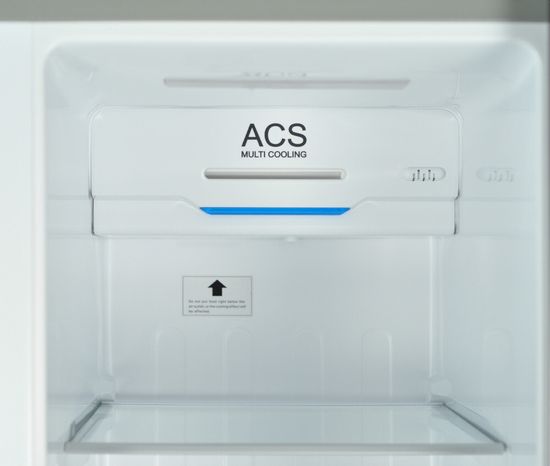 Холодильник Kraft KF-HC2485CG бежевое стекло