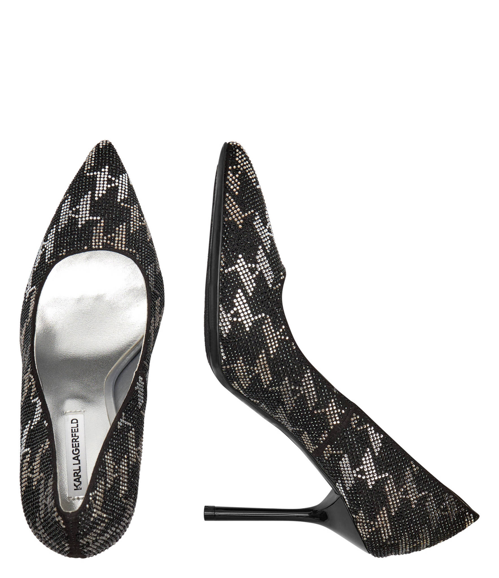 Туфли на шпильках SARABANDE Karl Lagerfeld - черный(KL30914M)