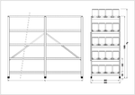 Шкафы и конструктивы 5E-PGX 4-30 H