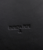 Кожаная сумка хобо Patrizia Pepe - черный(8B0046 L047)