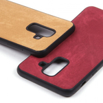 Чехол текстильный для Samsung Galaxy A6+ (2018), 010817 Серый