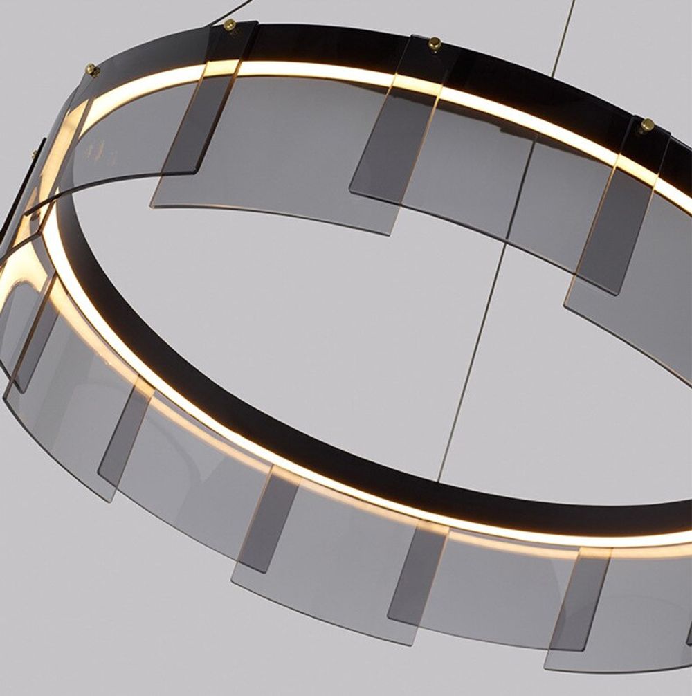 Люстра D8825P/S black/smoky