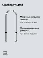 Crossbody Strap (Ремешок через плечо) MosSeller для Apple iPhone, Светло-серый